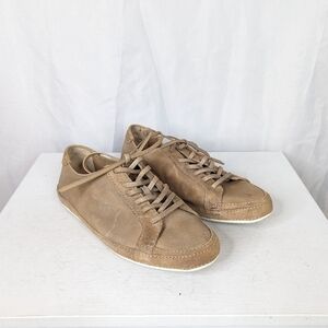 Frye Dean Artisan Leather Low Top Lace Up Sneakers - 9 Women's